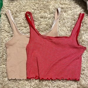 Two forever 21 tanks